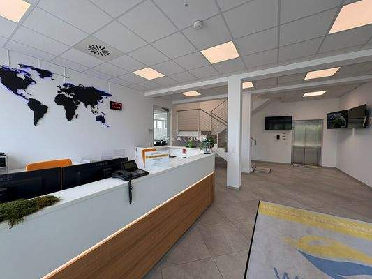 Innenansicht Empfang