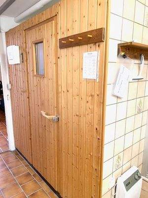 Sauna im Keller