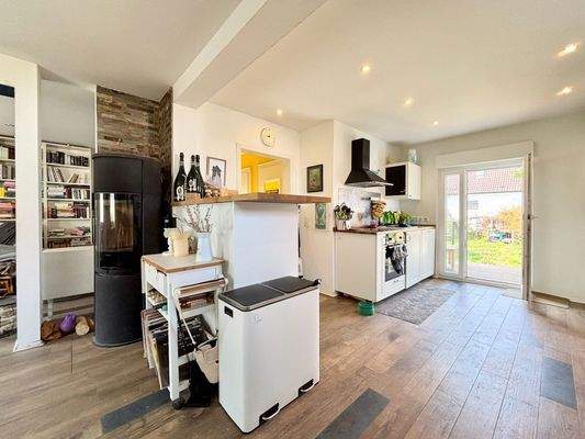Wohnbereich & Küche|EG