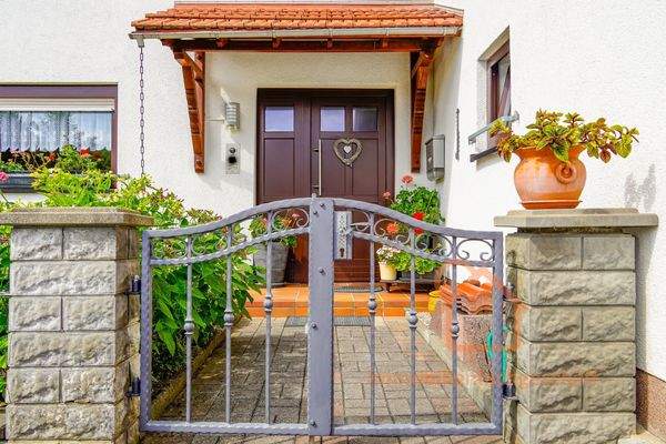 Charmanter Hauseingang