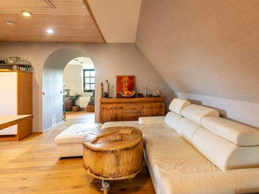 Wohnbereich im Obergeschoss