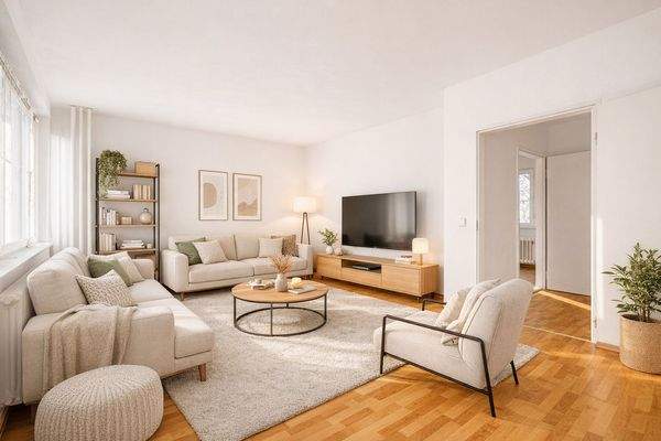 Visualisierung Wohnzimmer