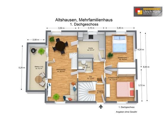 Grundriss 1.DG