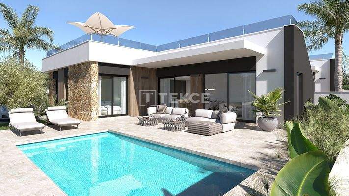 Stylish Villas with Pool and Roof Terrace in Ciudad Quesada