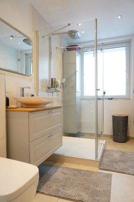 saniertes Badezimmer