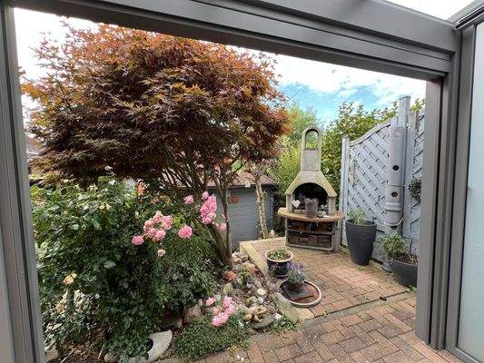 Freisitz mit Außengrill