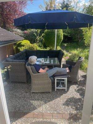 Terrasse am Wintergarten