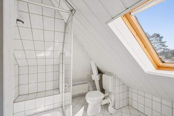 Badezimmer im Dachgeschoss