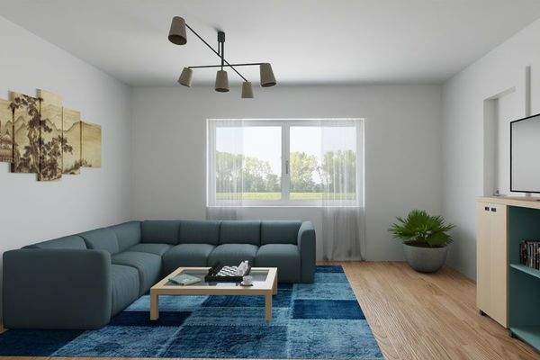 5- Visualisierung Wohnzimmer