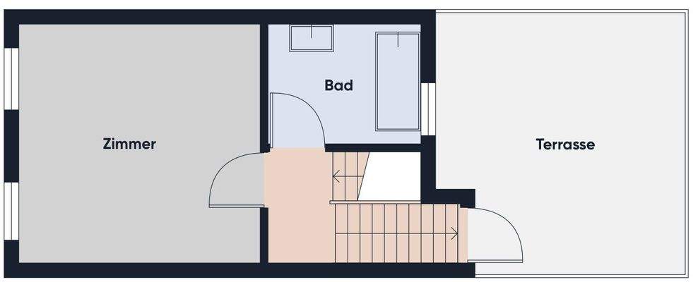 Grundrissplan ohne Maßstab DG