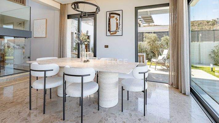 Panoramic Sea View Detached Villas with Pool in Bodrum