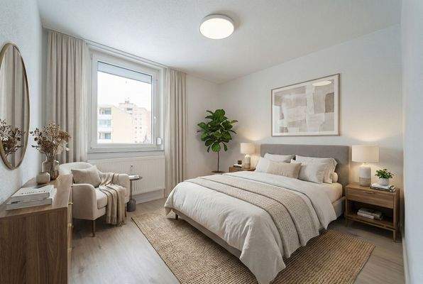 Schlafzimmer (Visualisierung)