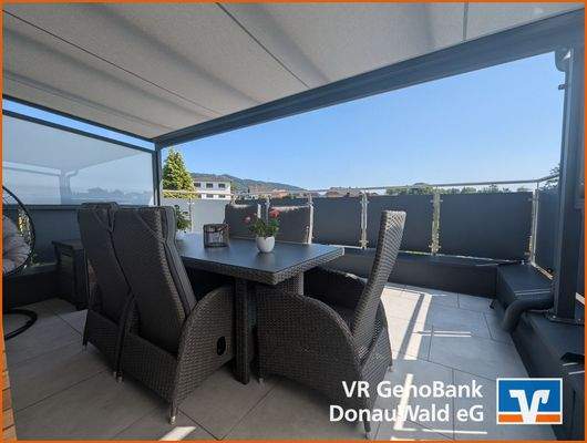 Hochwertige Überdachung