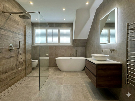 Renovierungsbeispiel Bad OG