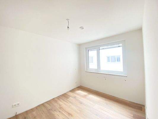 Schlafzimmer in den Innenhof 