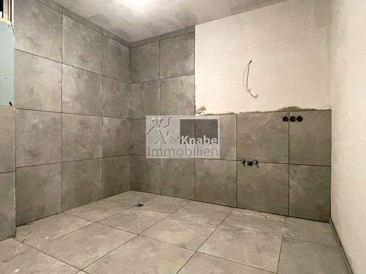 Rohbau: Badezimmer