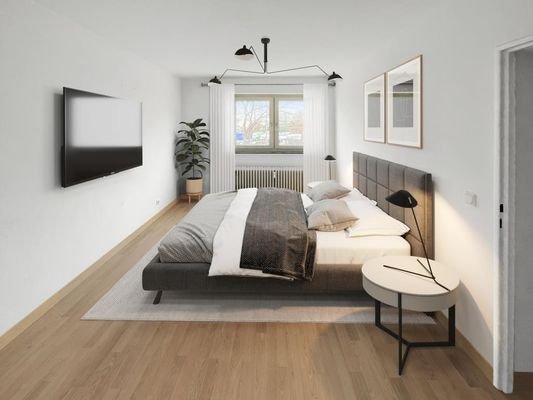 Schlafzimmer gestaltet