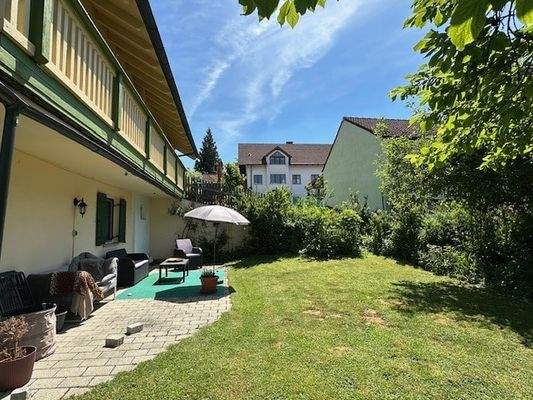 Garten für Untergeschoss