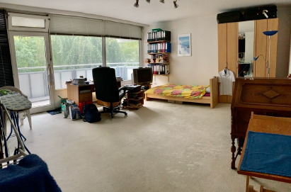 Wohn und Schlafzimmer