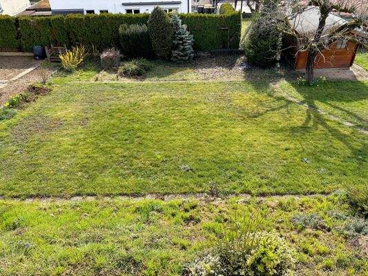 Blick in den herrlichen Garten