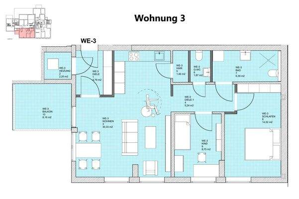 Wohnung 3