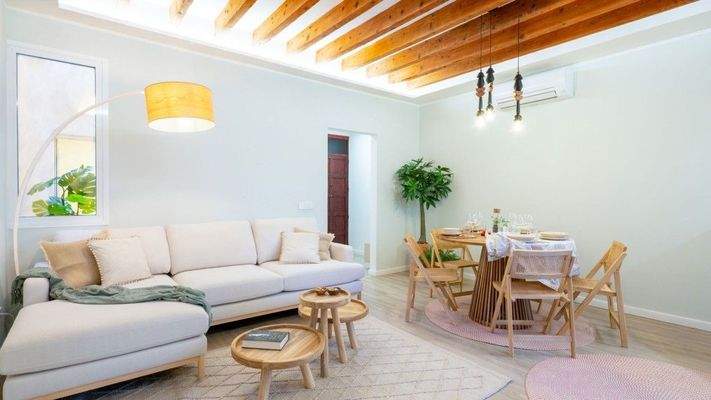 Moderne Wohnung mit Terrasse zur Miete im Zentrum von Palma de Mallorca