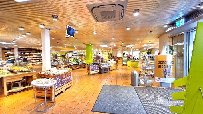 Blick über den Laden