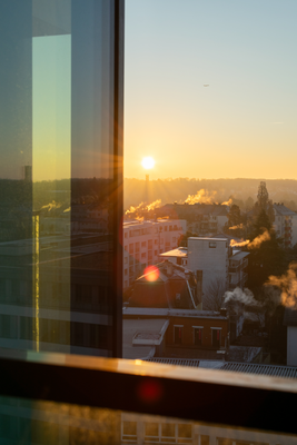 Loggia Sonnenaufgang