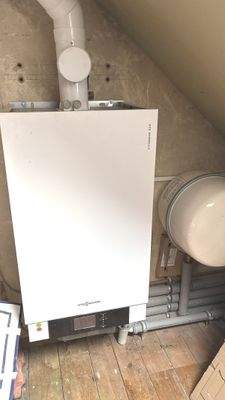 Brennwertheizung im DG