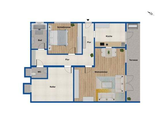 Grundriss Souterrain