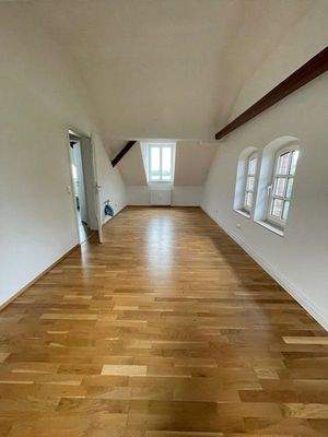 0 Wohnzimmer mit offener Küche