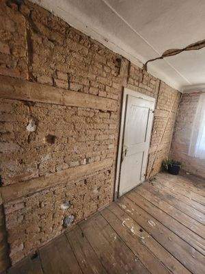 noch nicht fertiggestellter Flur im OG