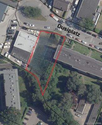 Lageplan Grundstück