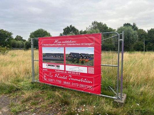 Bauschild/Grundstück