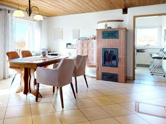 Essbereich im Erdgeschoss