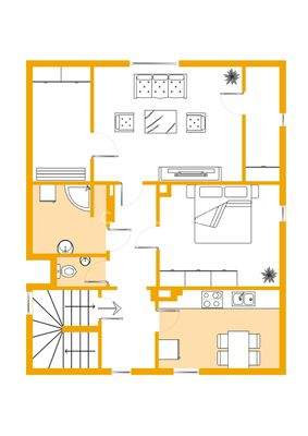 Grundriss 2. Obergeschoss