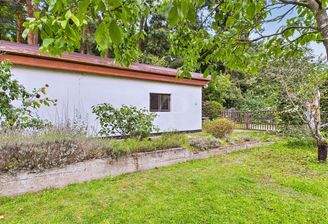 Blick auf die Einfahrt