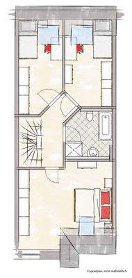 Exposeplan Dachgeschoss