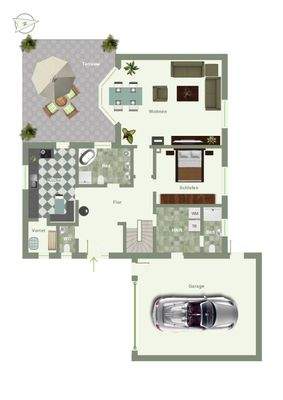 Grundriss Erdgeschoss