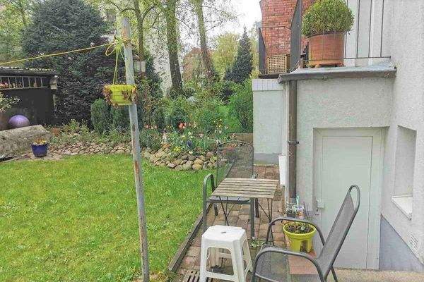 Garten-Nebeneingang zur WE 02