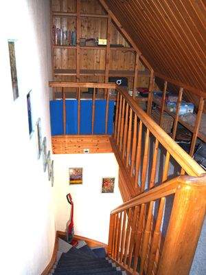 Die Treppe nach oben