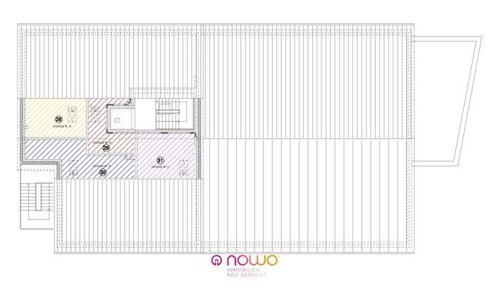 Grundriss Spitzboden