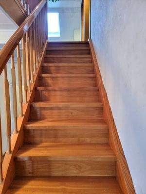 Holztreppe 