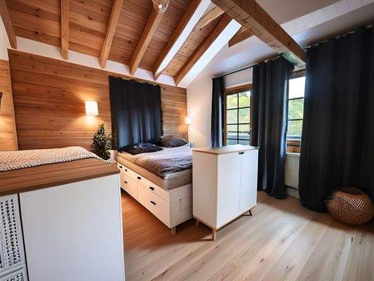 Schlafen, Eltern, mit KI gestylt