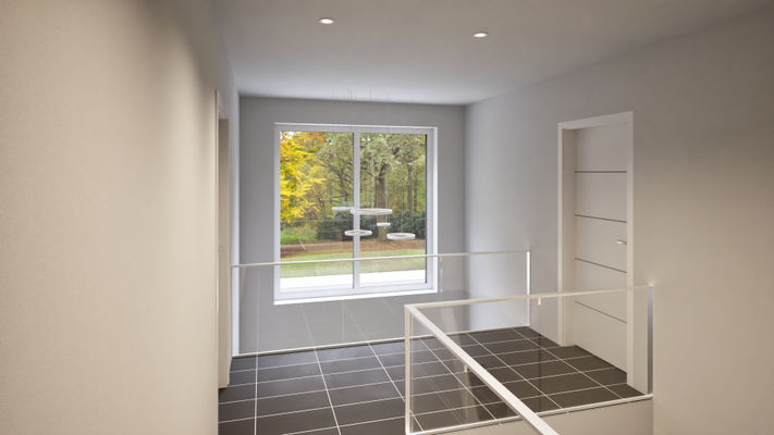 Flur im OG mit Galerie