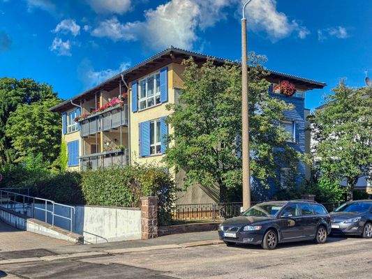 Blick von der Straße