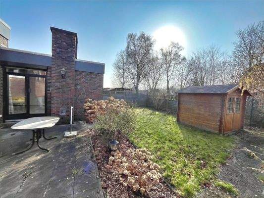 Garten und Terrasse haben Gestaltungspotenzial