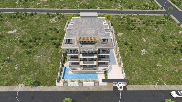 Beautiful Sea View Stylish Real Estate in Antalya Alanya