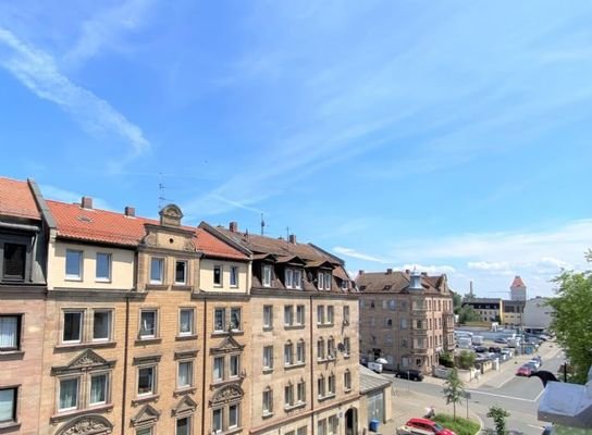 Aussicht vom Balkon