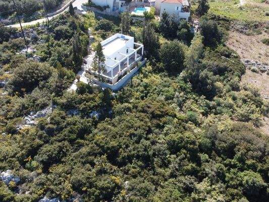 Kreta, Plaka Chania: Haus mit atemberaubender Aussicht zu verkaufen